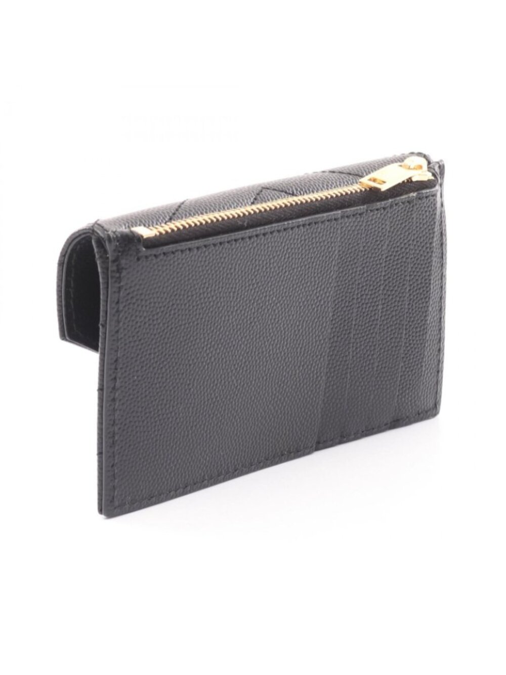 Saint Laurent Paris Card Case Monogram Fragment Leather - Picture 2 of 4
